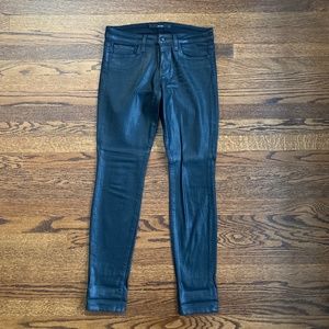 Joe’s coated jeans